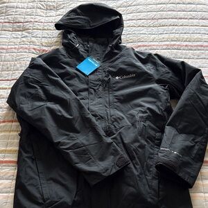 Columbia Men's Black Interchange Ski Jacket